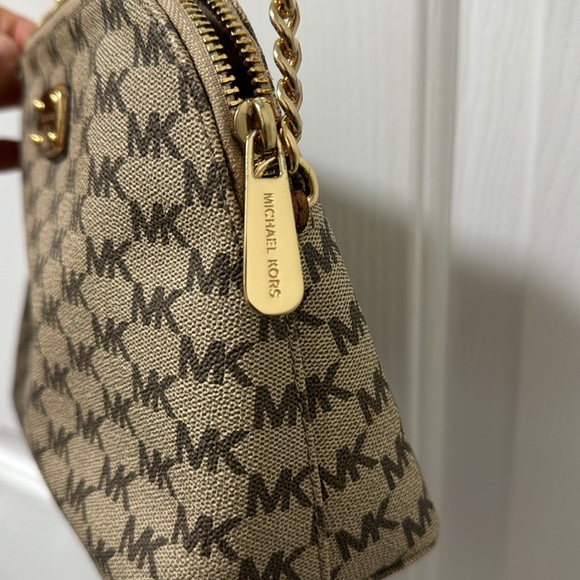 Michael Kors chain and leather strap cross body bag - Picture 4 of 7